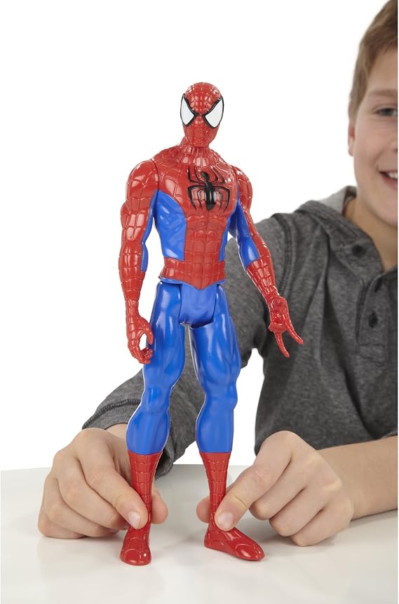 Hasbro Marvel Ultimate Spider-man Titan Hero Series Spider-man Figure, 12-Inch