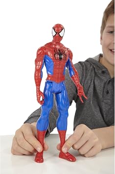 Hasbro Marvel Ultimate Spider-man Titan Hero Series Spider-man Figure, 12-Inch