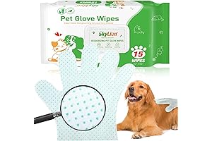 Pawsitively Clean: Waterless Pet Grooming Wipes in a Convenient Glove