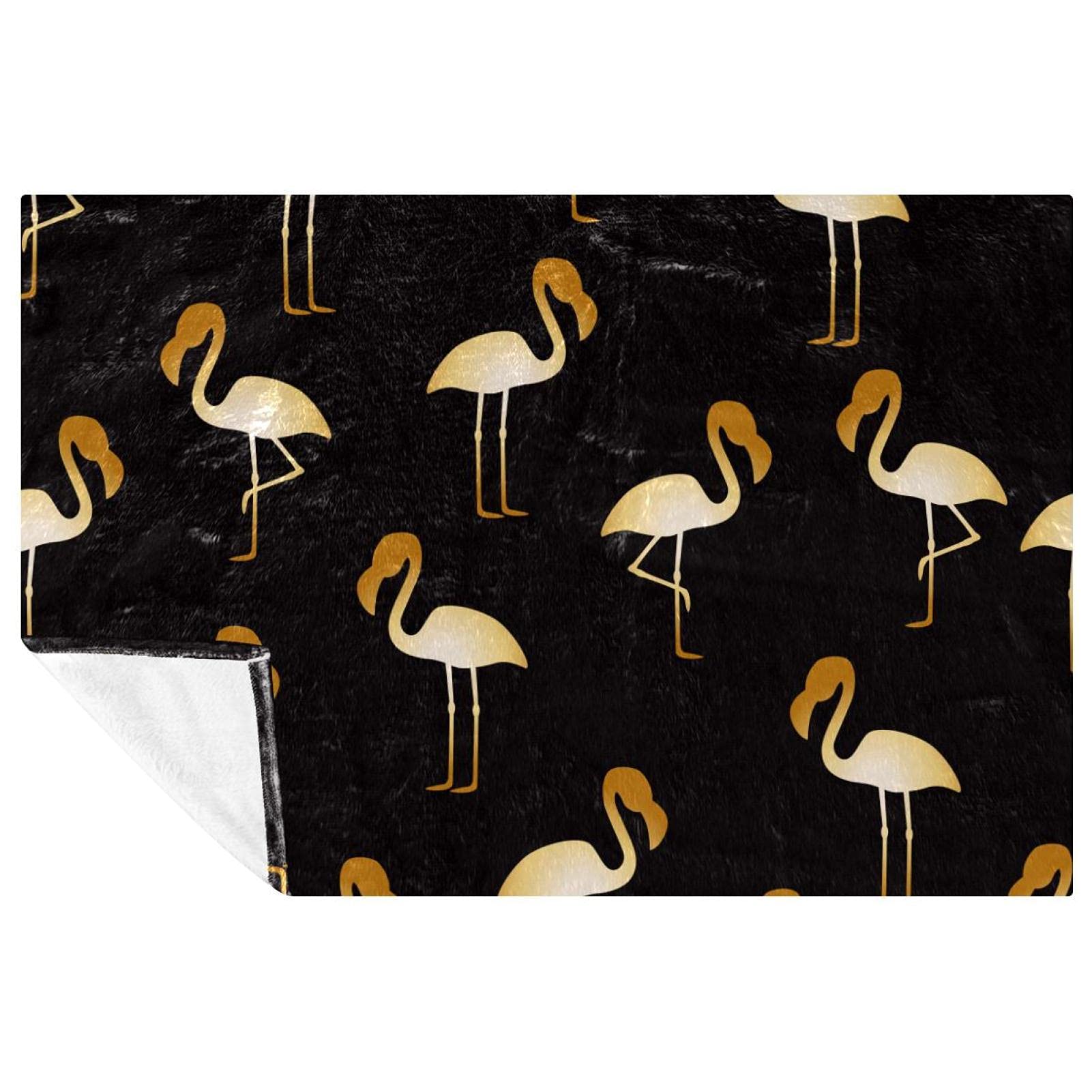 Plaid flamant rose pour camping pique-nique et plage couverture lit
