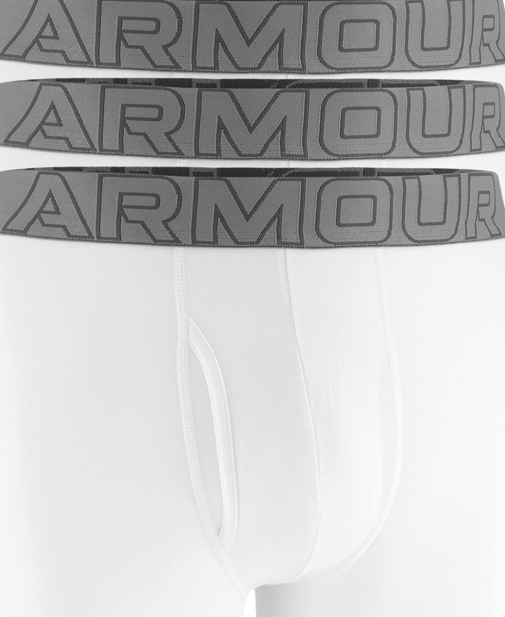 Under Armour Herren 3-Pack Performance Cotton Boxer Brief, 6" Inseam, All-Day Comfort & Ultra-Soft Retroshorts (3er Pack)