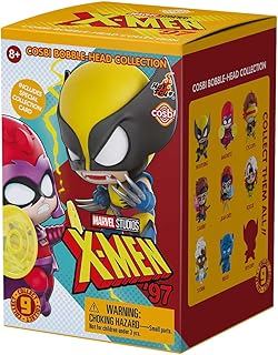 YuMe X-Men 97 Blind Box Collectible Mini Figure & Accessories | Cosbi Bobble Head Collection | Official Marvel Studios Merchandise | Toy Gift for Kids & Adults | 9 Figures to Collect Including 1 Chase