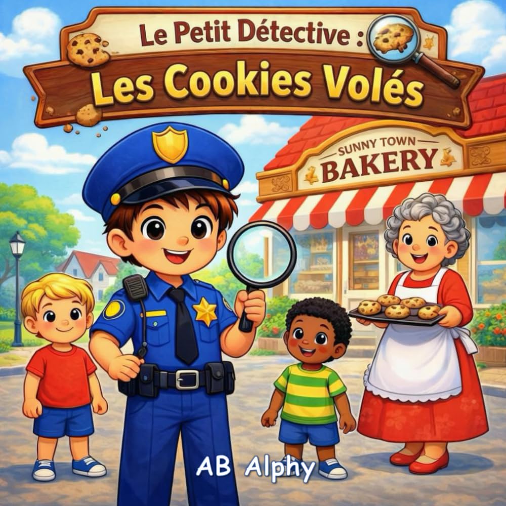 Le Petit Détective : Les Cookies Volés: Un mystère amusant pour enfants sur l’honnêteté, le partage et la réflexion (4–8 ans)