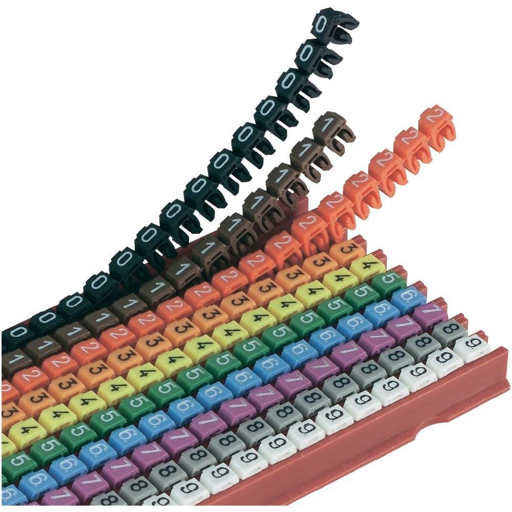 HELLERMANN TYTON 561-02100 Multicolour 1000pc(s) cable clamp