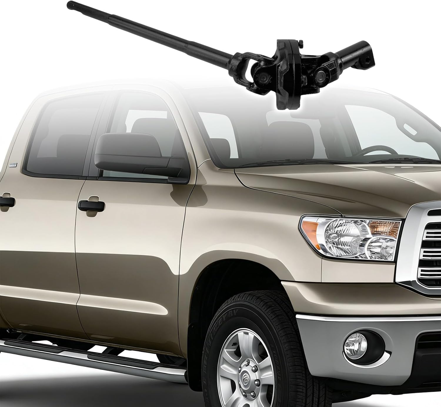 Intermediate Steering Shat Column Shaft Assembly with Universal Joint Fit for Toyota Tundra 2000-2004 Replacement for 45290-34010 45290-35040 45290-35020