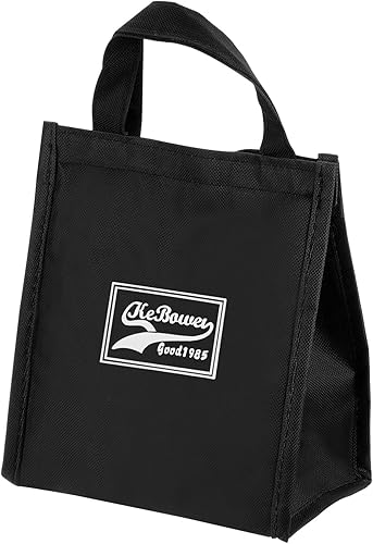 Miniatura 8 de PATIKIL Lonchera para mujereshombres, bolsa térmica térmica reutilizable de 13 x 6.3 x 10 pulgadas para el trabajo, picnic al aire libre, color gris