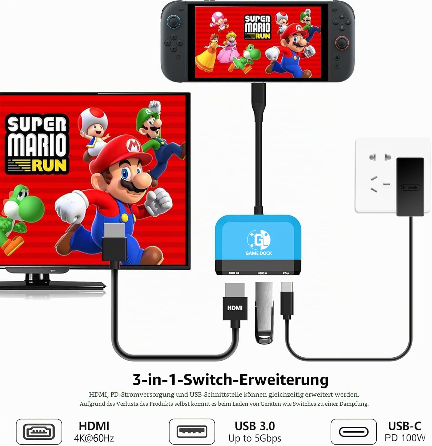 Amazon.co.jp: Nintendo Switch 2 / Switch/OLED 対応 3-in-1