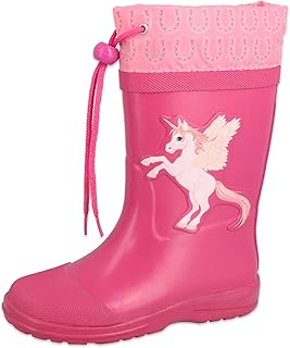 Beck Girl\'s Unicorn Rain Boot