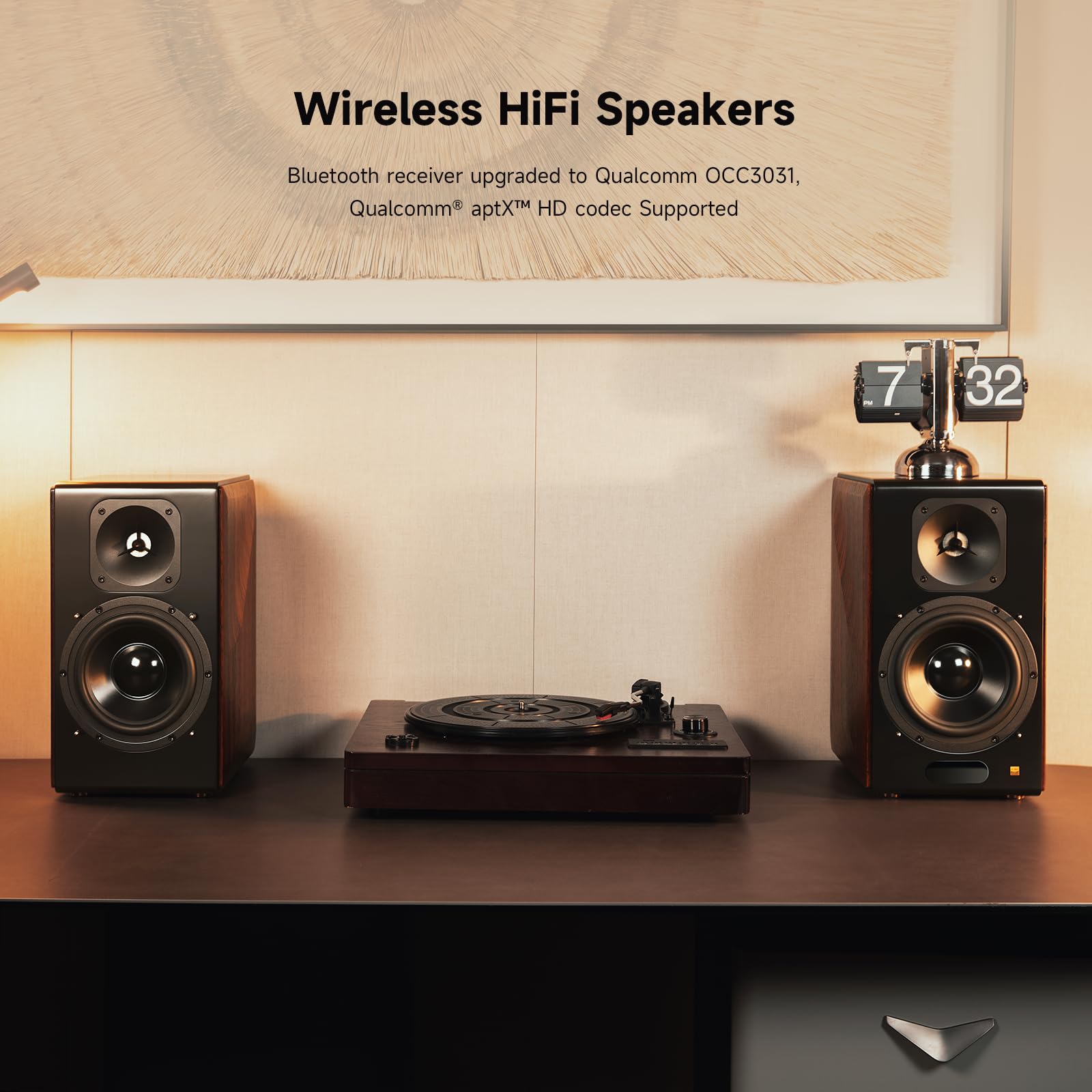 Edifier S3000MKII Sistema 2.0 Altavoces Activos de Estantería, 256W RMS, Altavoces Activos Dobles, Tweeters Magnéticos Planares, Medios de 6,5”, Sonido Hi-Fi de Alta Resolución con DSP
