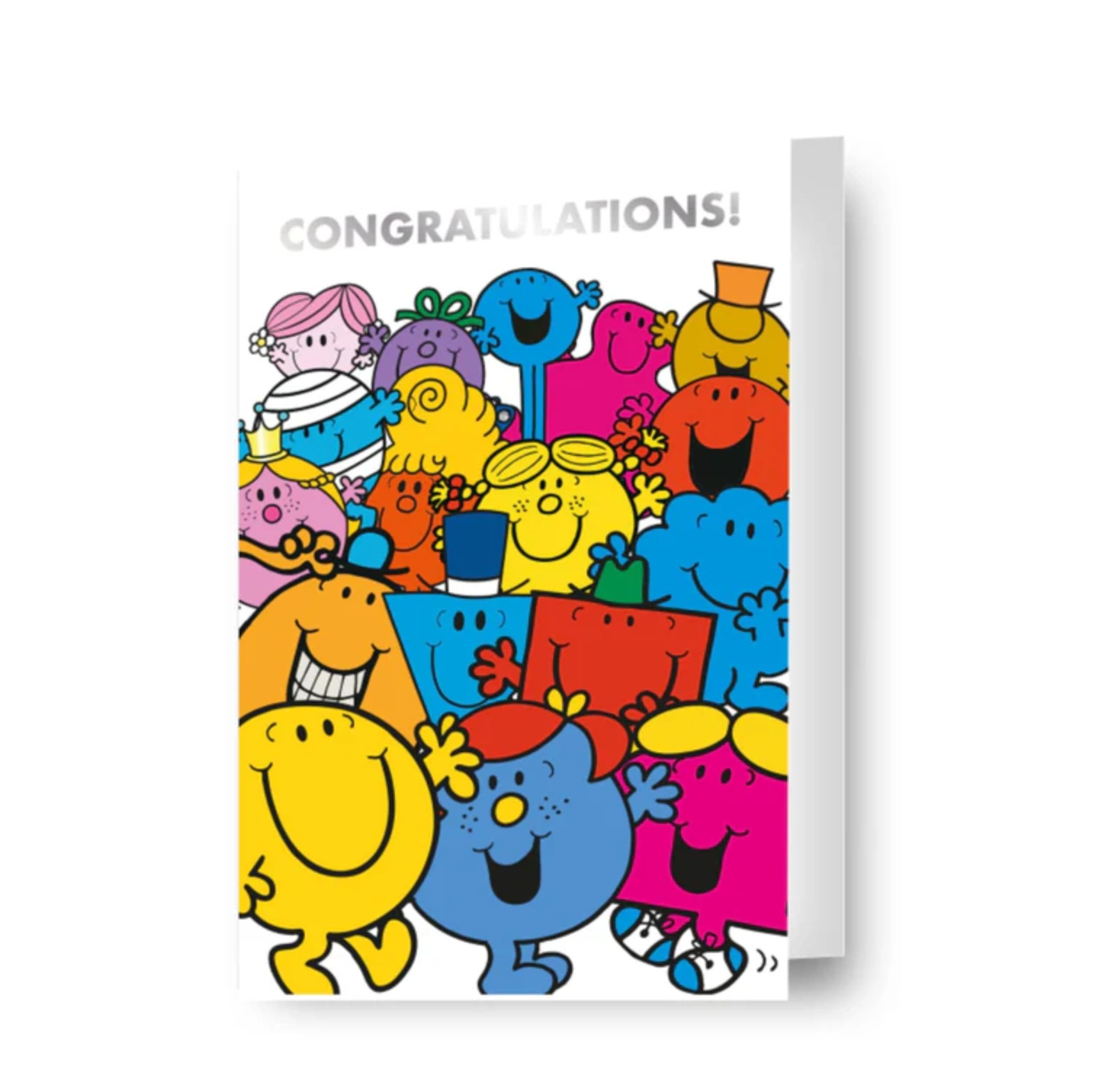 MR MEN AND LITTLE MISS CONGRATULATIONS CARD