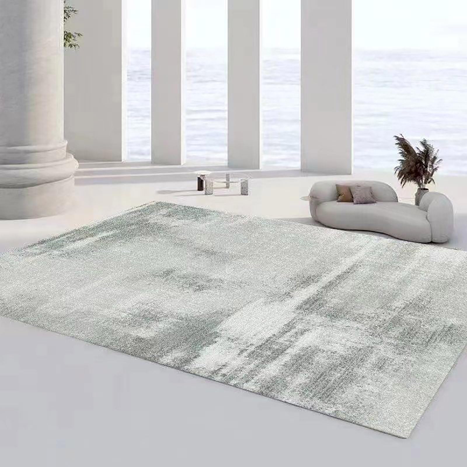 KSSCVN Low Pile Rug,Non-Shedding Dense Foldable Rugs,Household Carpet Mats,Soft Non-Slip Carpets,Multifunctional Floor Mat For Bedroom,Living Room,Sofa,Bedside,Room Decoration
