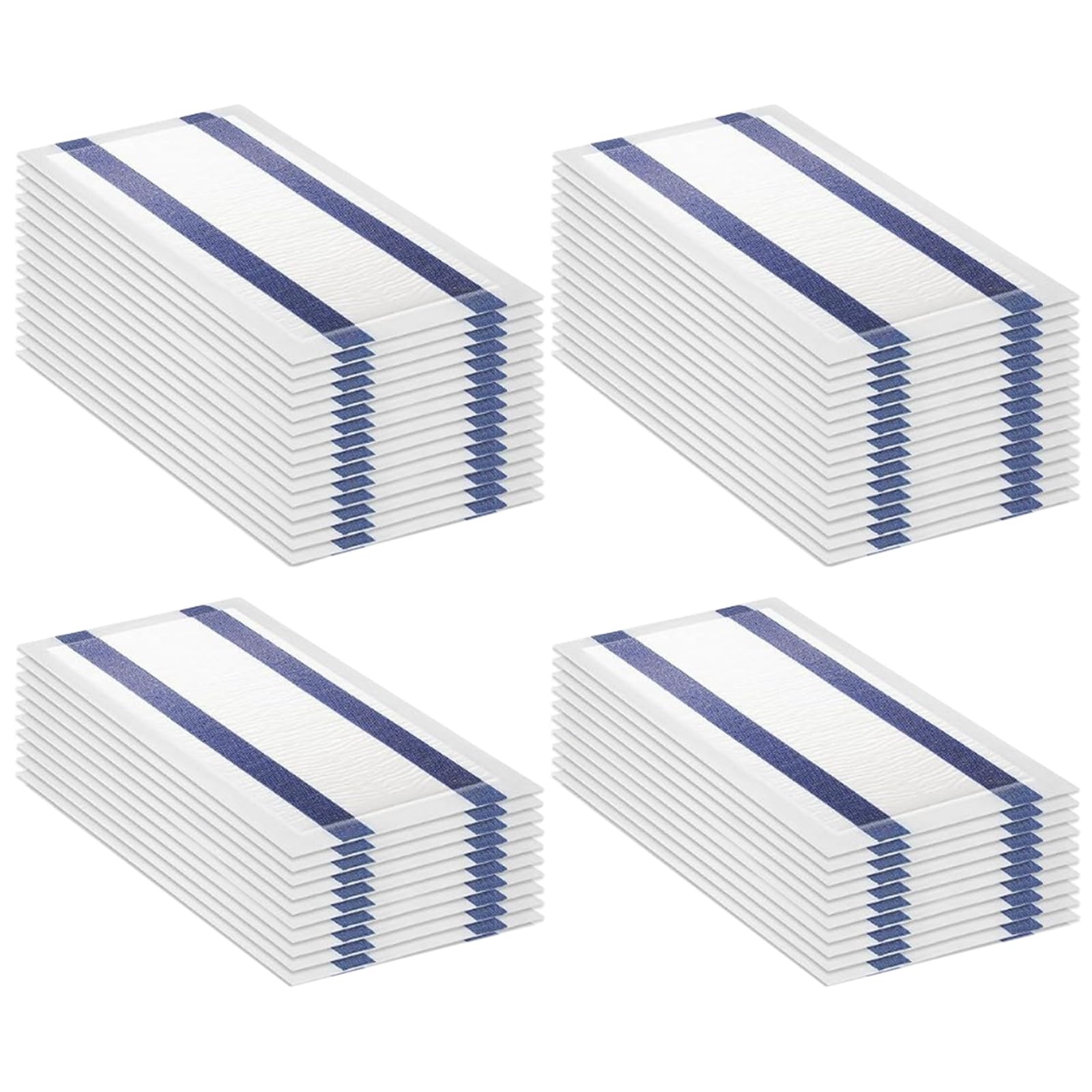 Woedpez 50pcs Cottn Yarns Single Uses Mop Pad Refills Floor Mopping Cloths Offering Powerful Stain Removal and Water Absorption Single Uses Mop Cloths