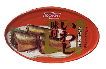 Nissui Canned Sardine in Sweet Soy Sauce 3.52 oz 3 Pack