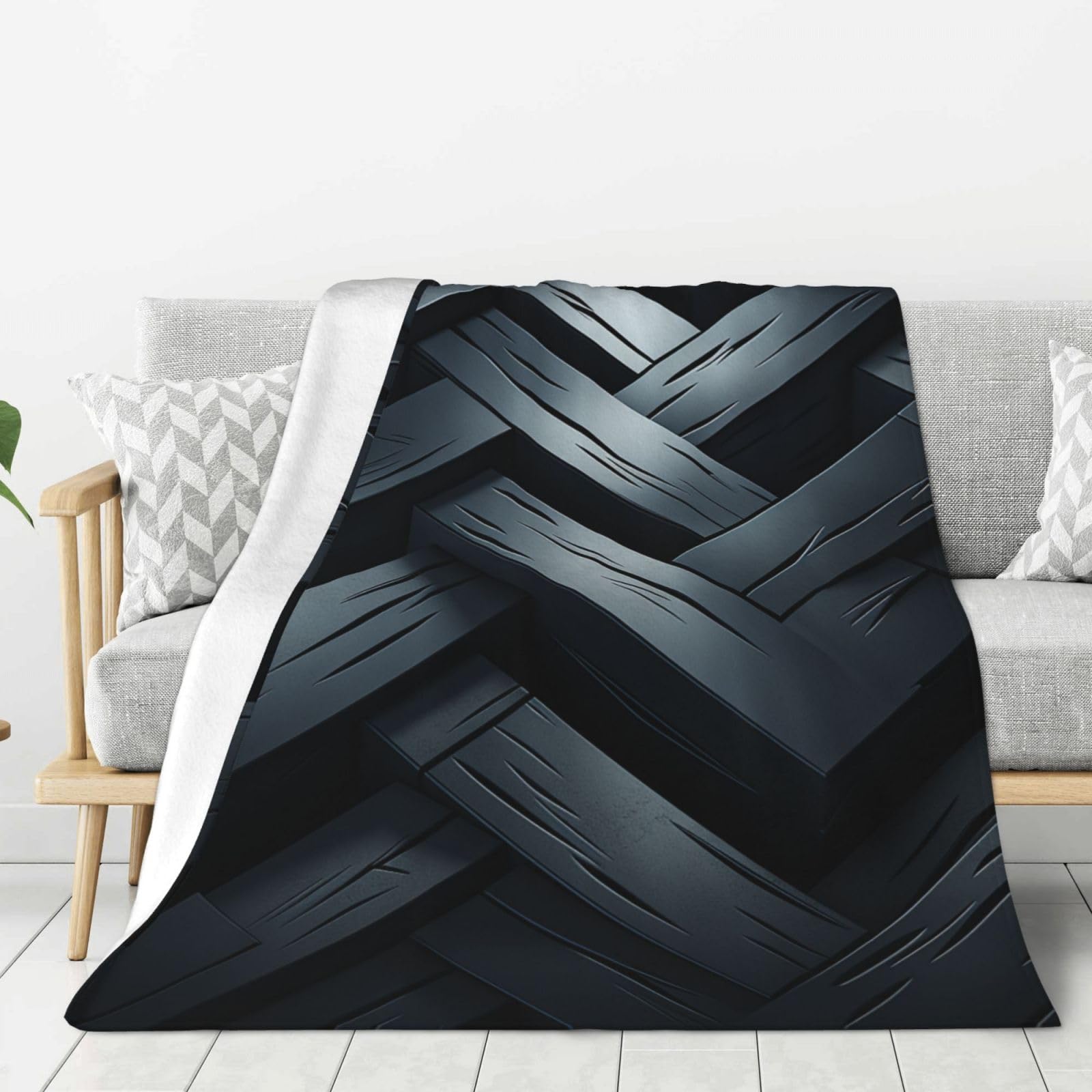 Couverture en flanelle pour canapé et soirées cocooning