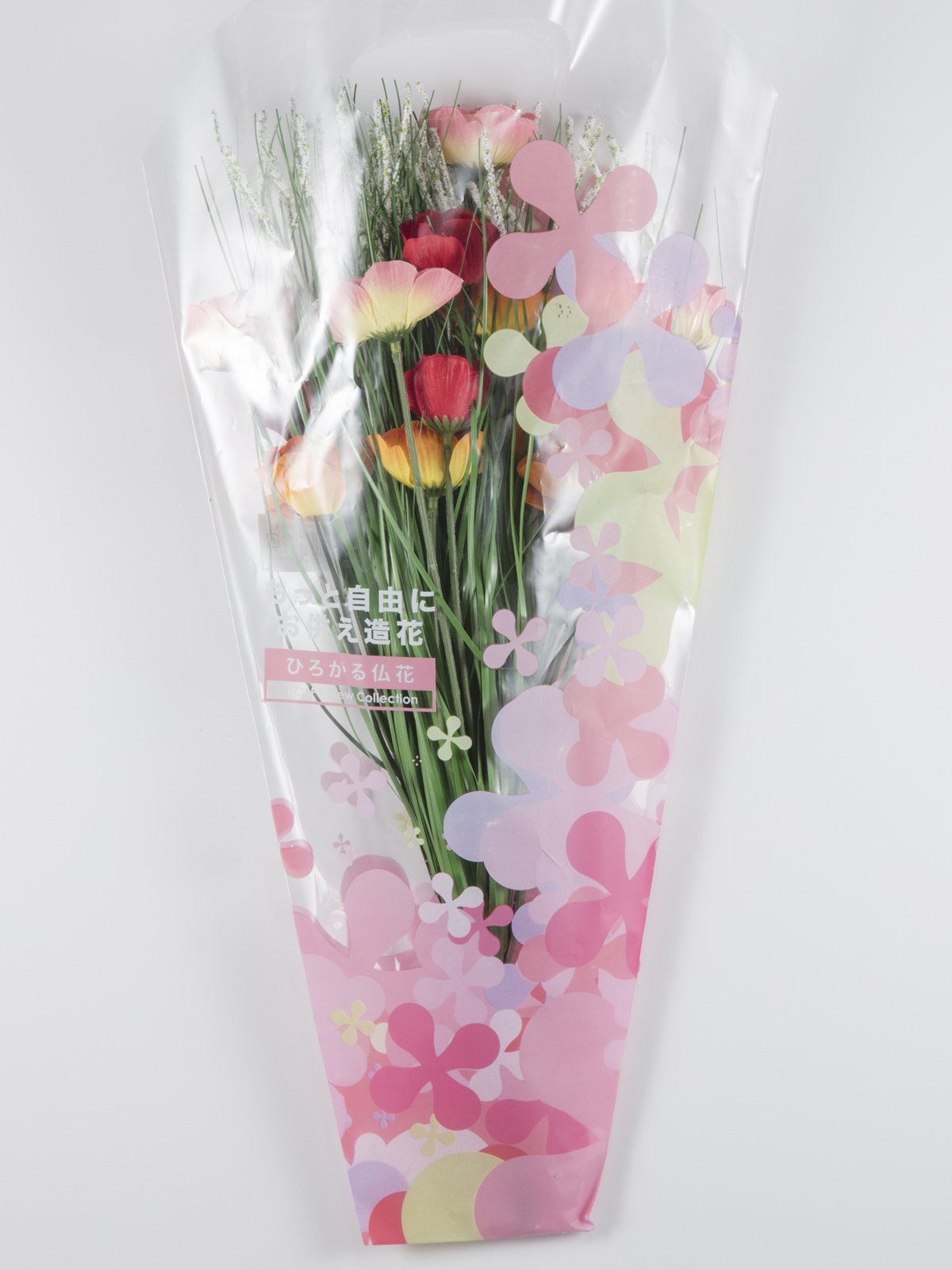 Amazon.co.jp: ポピー 造花 仏花 グラスミニアネモネブッシュ 全長48cm
