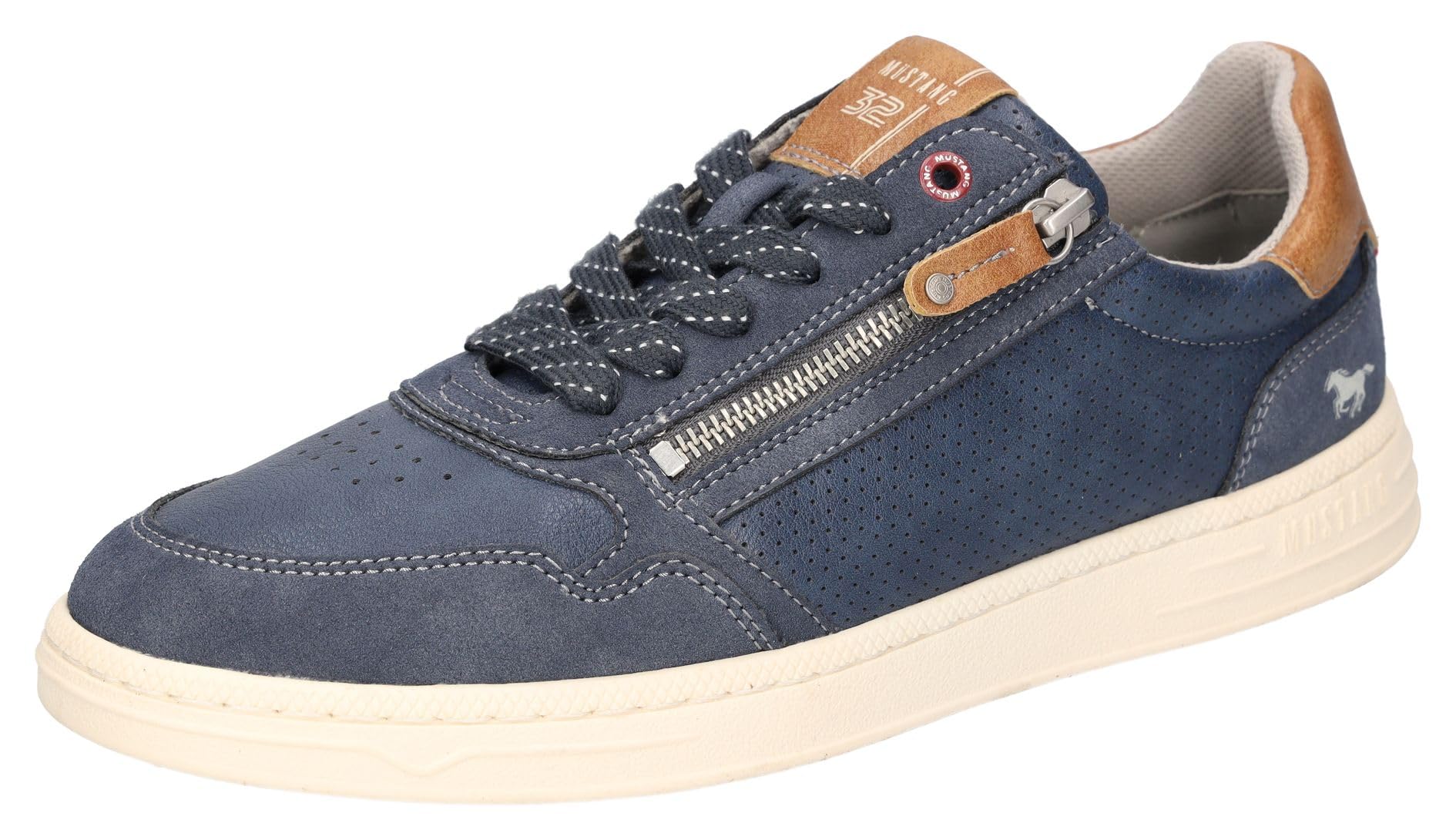 MUSTANG Men 4204-304 Lace-up Shoe, darkblue, 9.5 UK