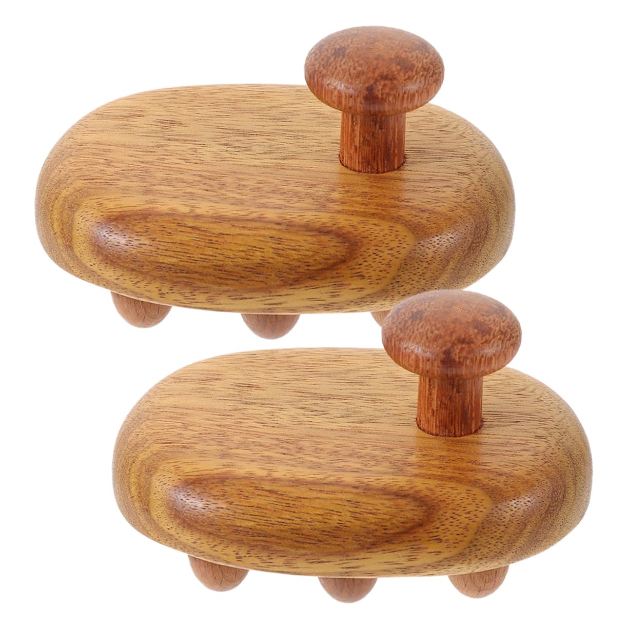 Cepillo De Masaje De Sándalo Para El Cuero Cabelludo Cepillo Para El Cabello Ducha Cuero Cabelludo Masajeador Corporal Peine 2 piezas x 4
