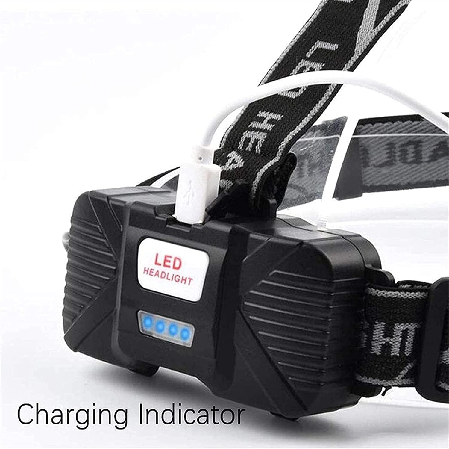 High-Powered LED Headlamp Flashlights IPX4 Water Resistant Super Bright LED Multiple Light Modes Best Headlight for Camping Running Outdoors Emergency Light