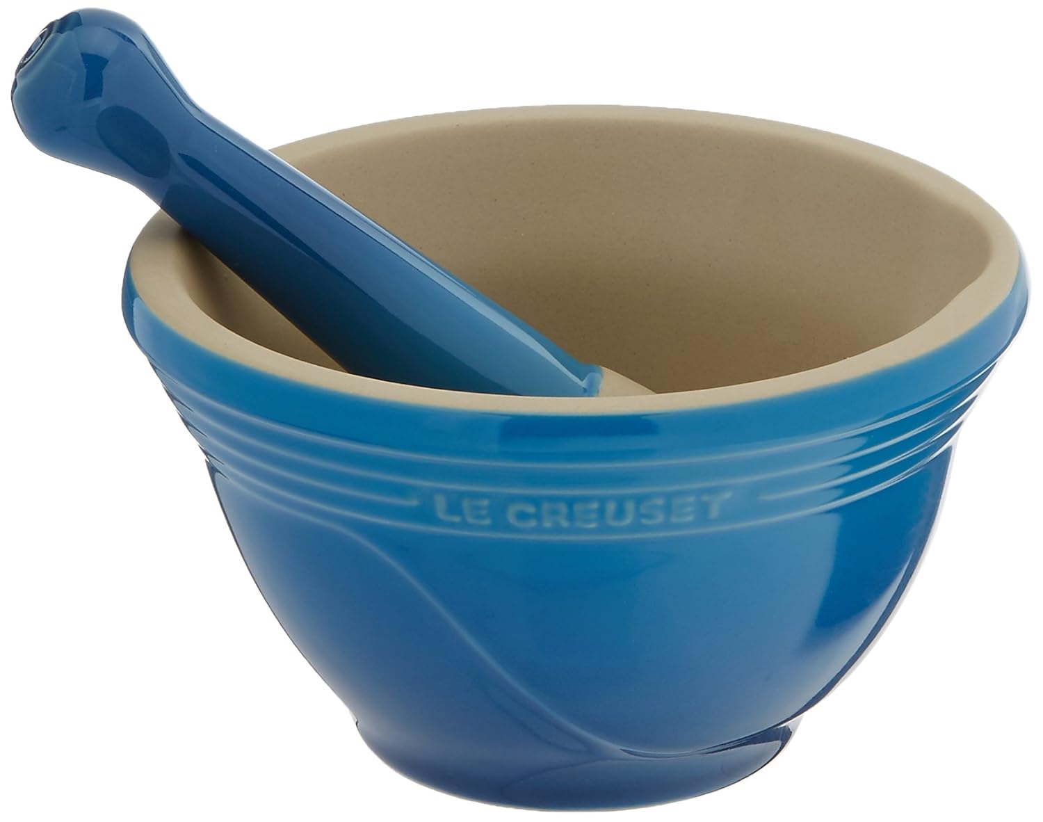 Buy Le Creuset Stoneware 20Ounce Mortar and Pestle, Marseille Online