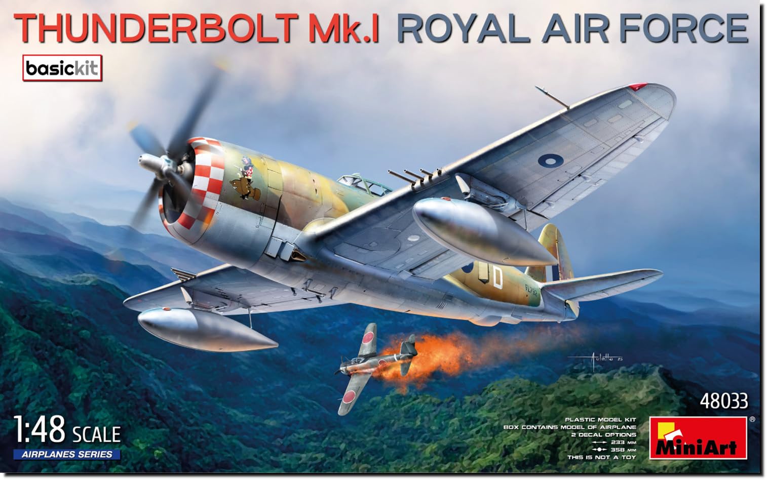Amazon | ミニアート 1/48 サンダーボルト Mk.I イギリス ベーシック