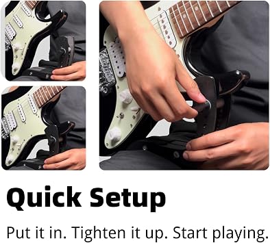 Ergonomic Electric Guitar Holder, Guitar Leg Rest, Electric Guitar Rest Stand Footstool Leg Foot Stool Support Leg Lifter Mini Size (White)