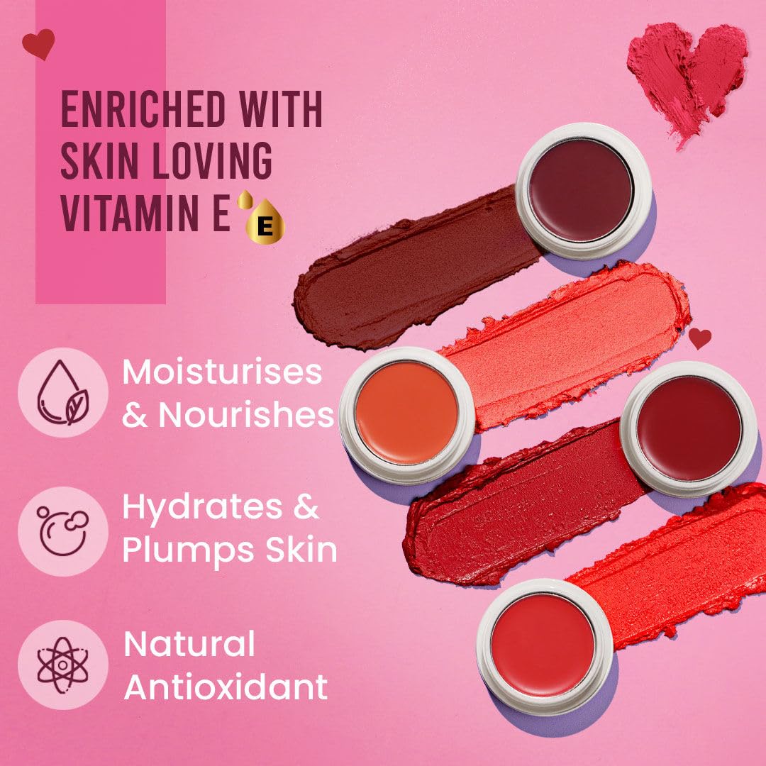 INSIGHT Blusher | Blendable Formula | Natural Dewy Finish | Creamy Matte Texture | Multiuse | Highly Pigmented |Infused With Vitamin E| Raspberry Gelato-3.5g 2