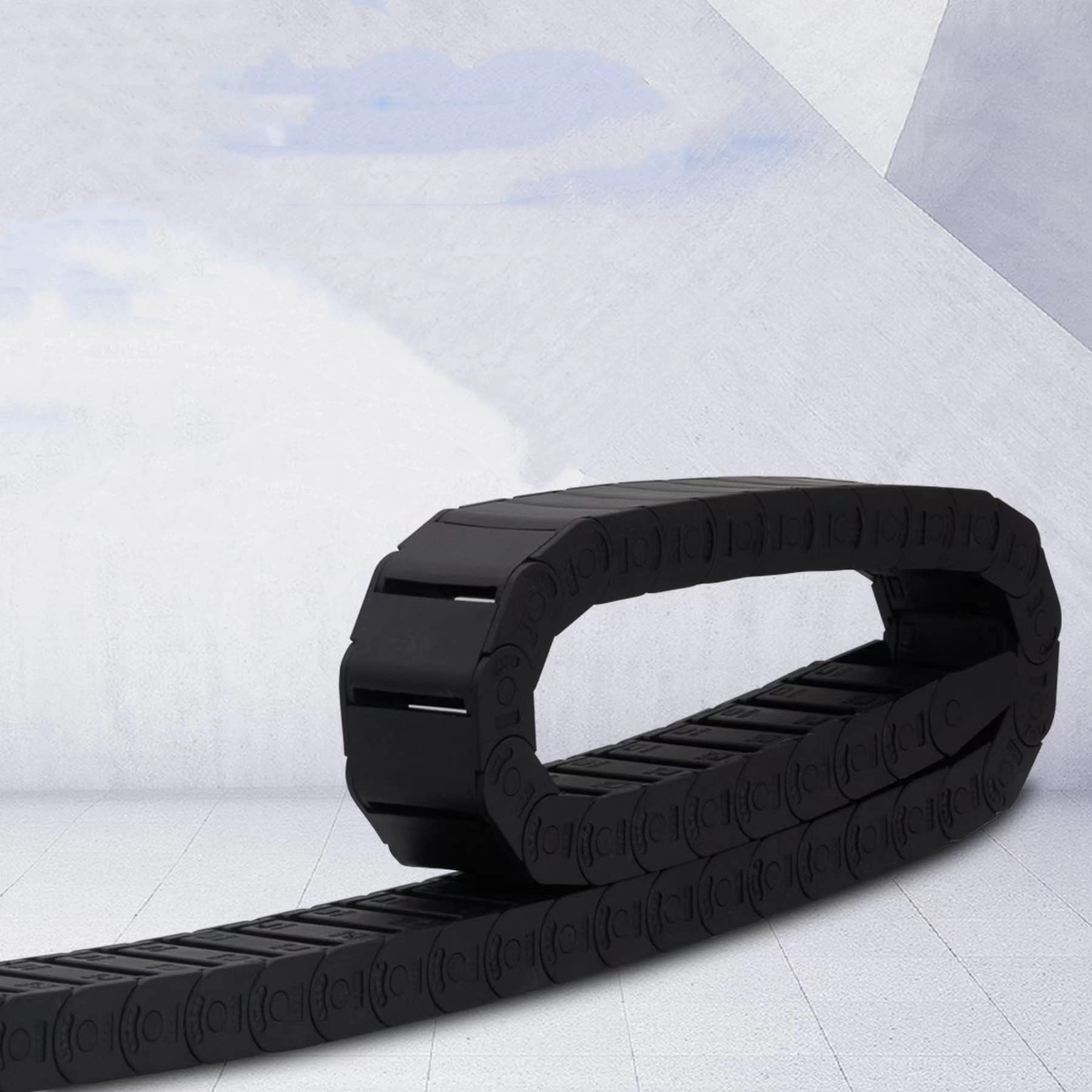 Nylon 18 X 25 Mm 1 M Cable Drag Chain Wire Carrier At ₹ 669.06/meter In - Foto 13