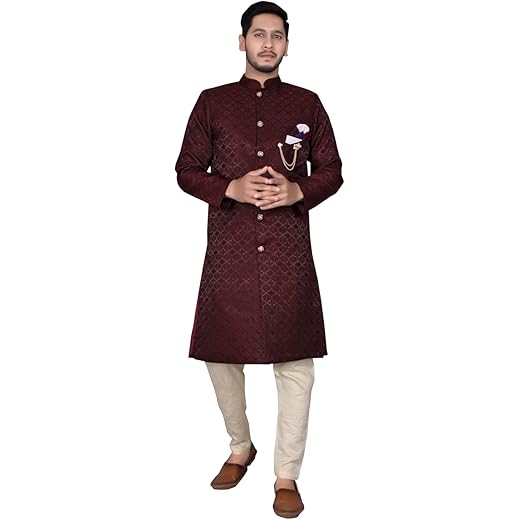XEPON Mens Ethnic Wear Kurta Pyjama Set