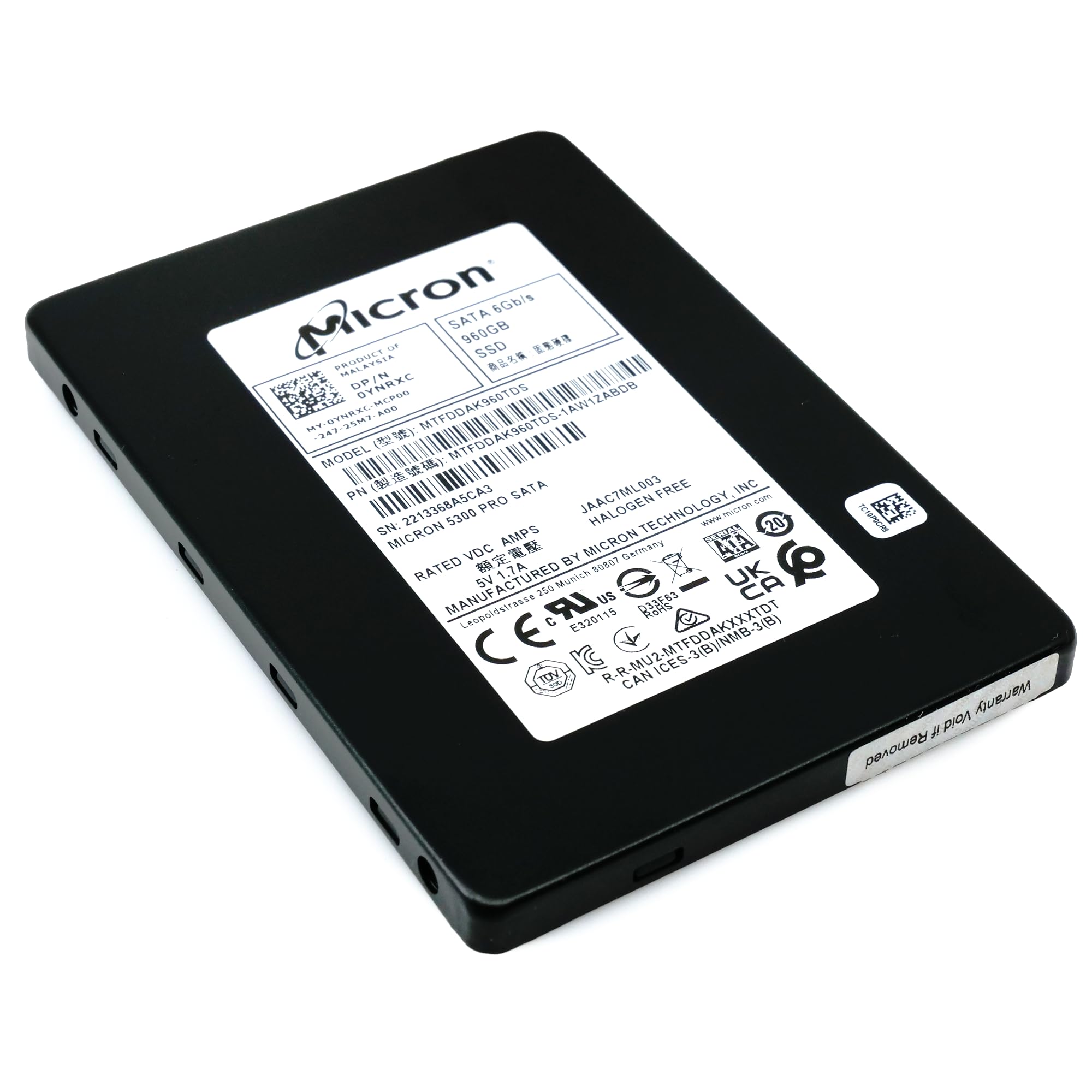 高耐久SSD 2台セット★MICRON 5300 MAX 960GB SATA Amazon | Micron SSD 960GB 5300 Pro 2.5 SATA 6Gb/s