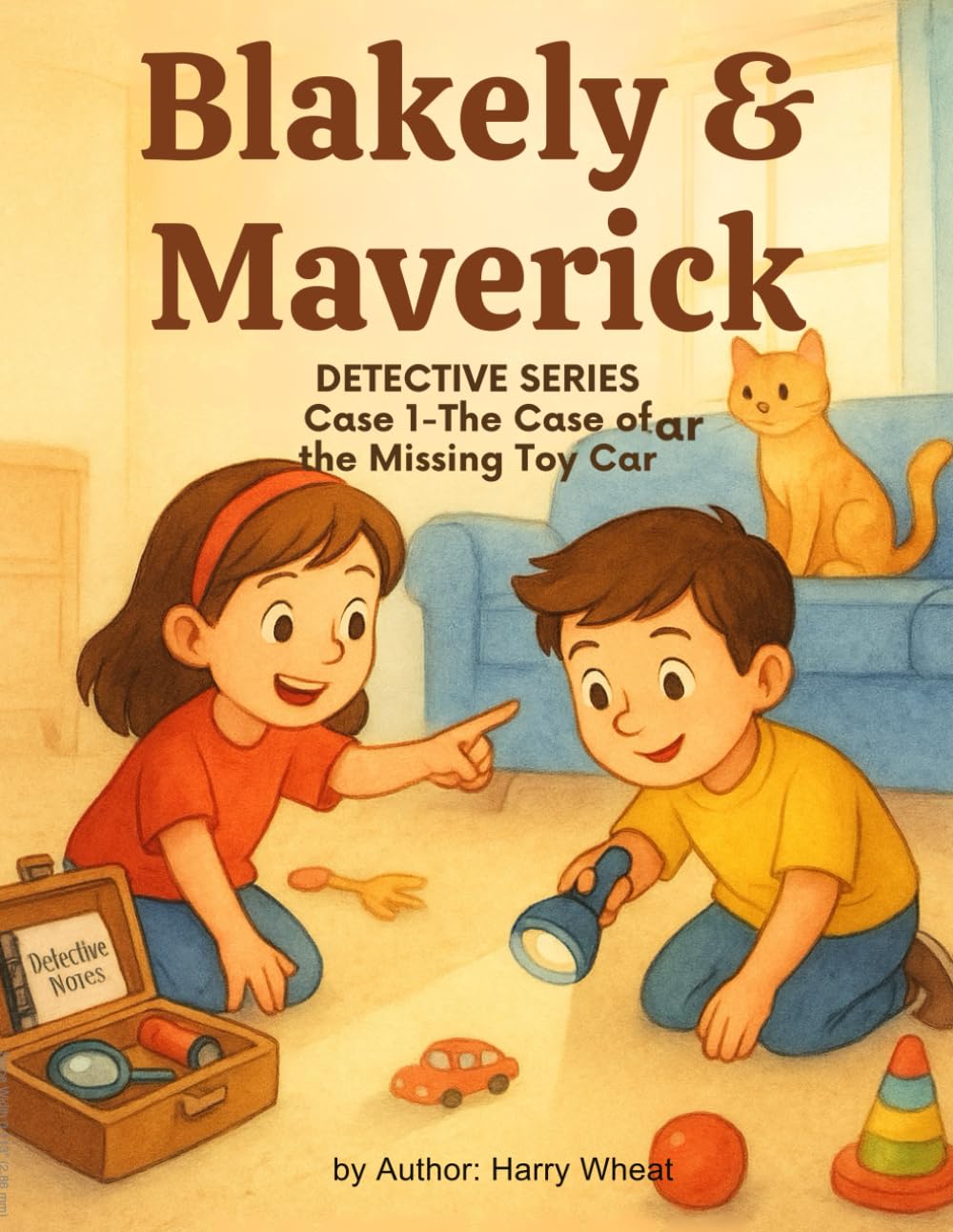 Case 1 – The Case of the Missing Toy Car (Blakely & Maverick Detective Series)
