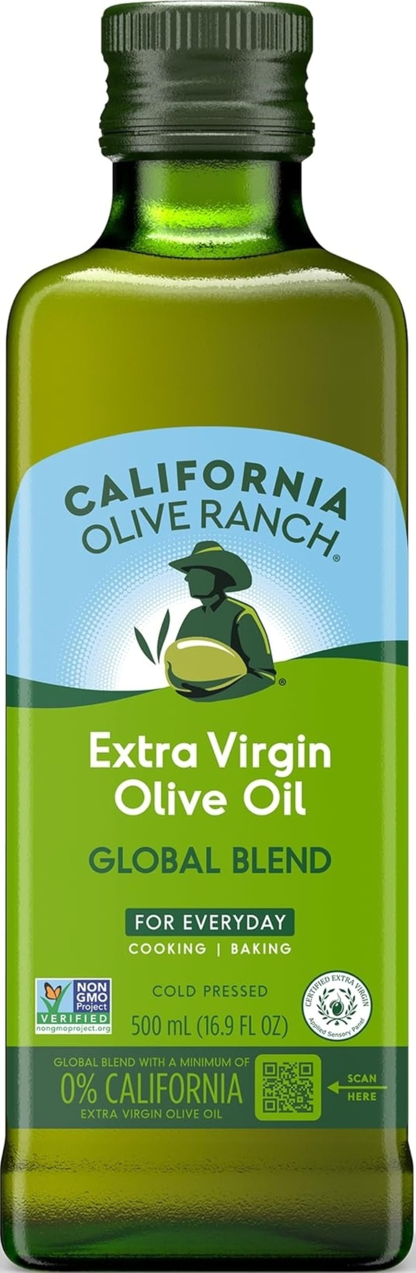 California Olive Ranch Olivenöl Extra Virgin, ungefiltert, 500 ml