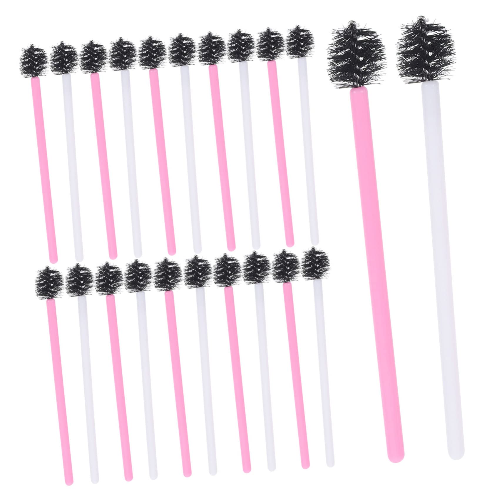 IWOWHERO Skin-friendly Mascara Brush Pcs Eyelash Disposable Brush Lightweight Portable Easy to Carry for Outdoor Use