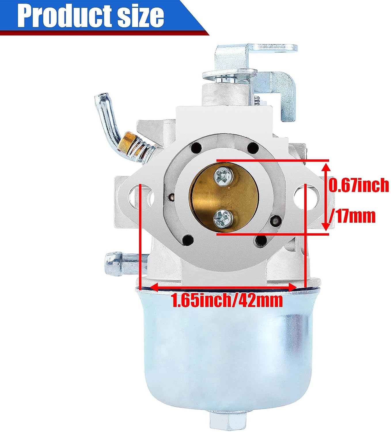 Carburetor Replacement Fit for CCR2000 CCR3000 Snowblower Snowthrower 38130 38185 38185C 38186 13200-906B0