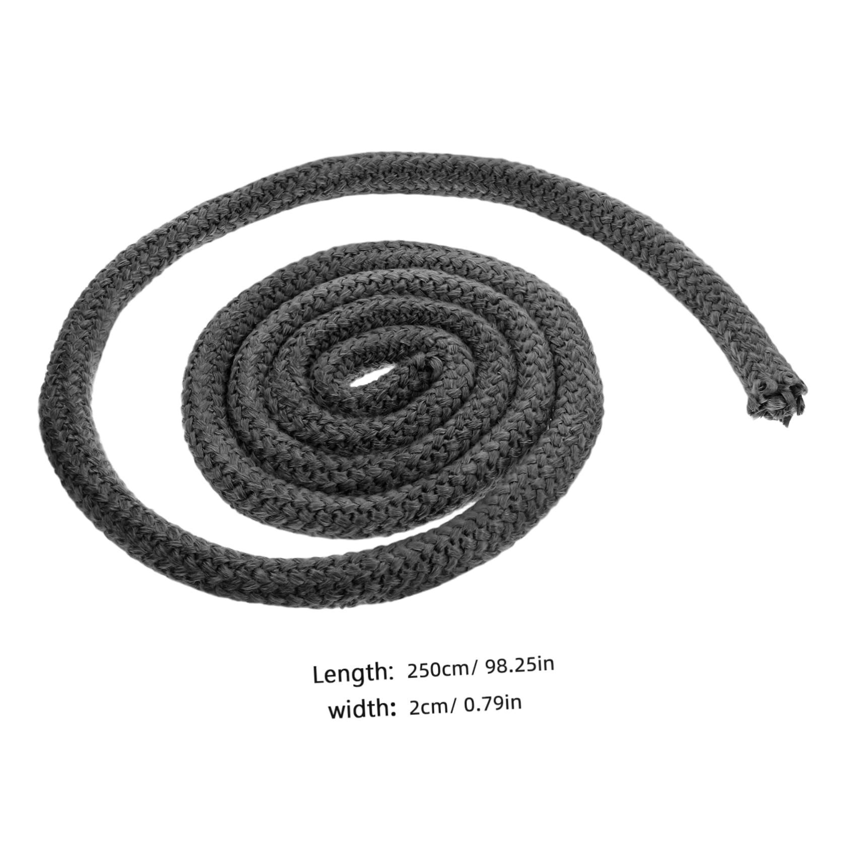 5m Cordone di Guarnizione per Stufa Legna Dimensioni per Porte di Pellet e Camini Resistente al Calore e Facile da Installare