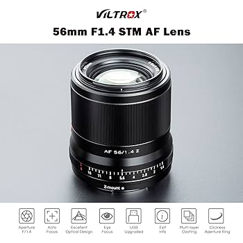 Amazon.co.jp: Viltrox 56mm F1.4 STM Nikon Zマウント用 オート