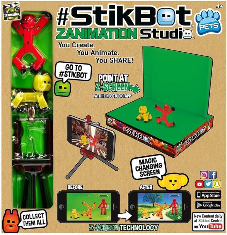 Amazon.co.uk stikbot green screen