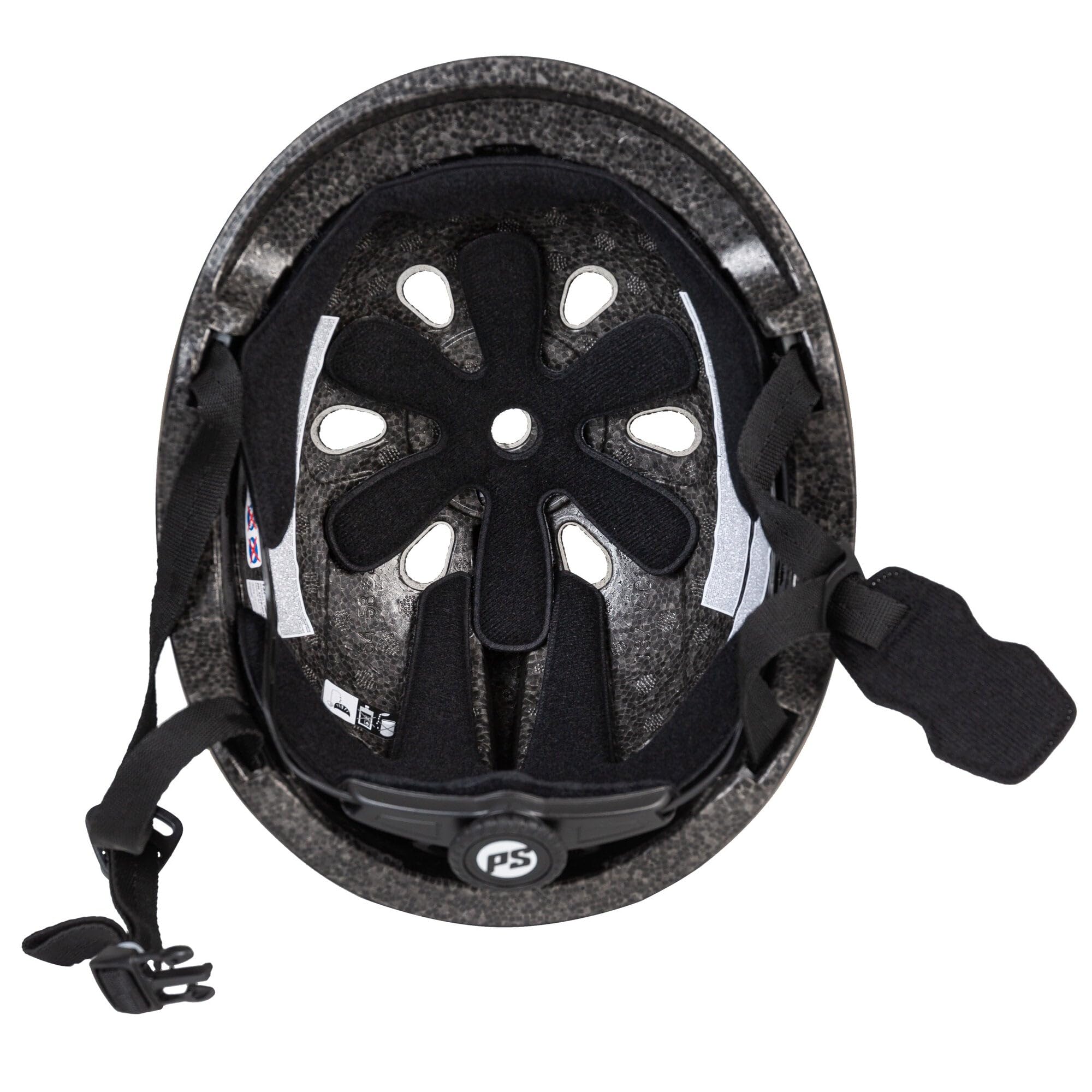 Powerslide Helm Urban Black Matt, für Herren und Damen, Inline Skates, Fahrrad, Scooter in schwarz
