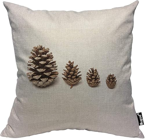 Miniatura 11 de Mugod Fundas de almohada con patrón atómico, vintage, geométrico, de mediados de siglo, rojo, gris, negro, blanco, funda de almohada de algodón y