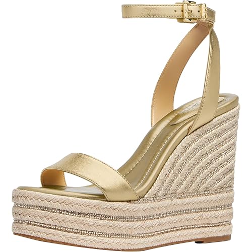 Michael Kors Women's Leighton Espadrille Wedge Sandal