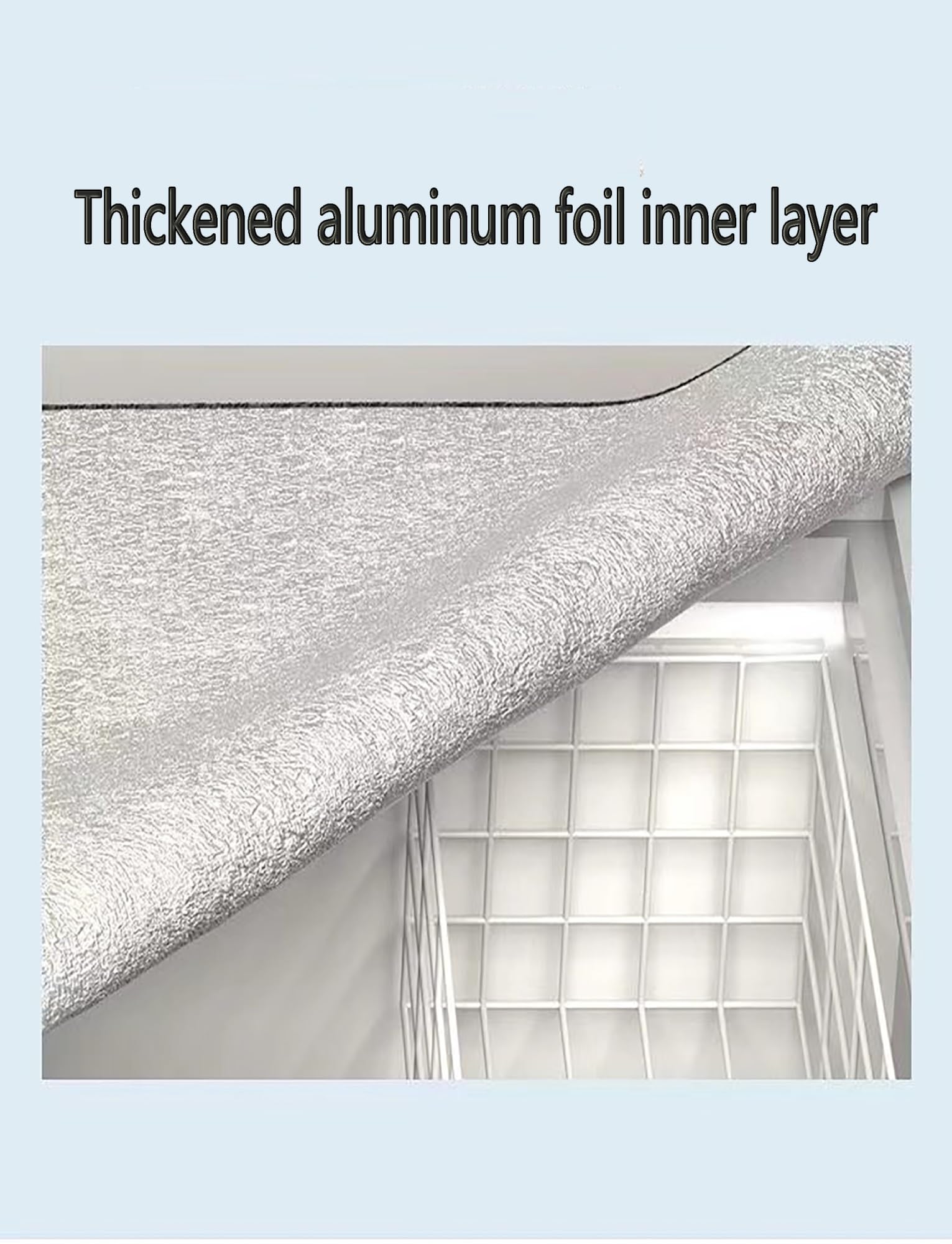 Isolierabdeckung Für Gefrierschränke, Wärmeisolierende Abdeckungen Für Kühlschränke Und Horizontale Gefrierschränke, Für Den Außenbereich 70x70cm/27.6x27.6in