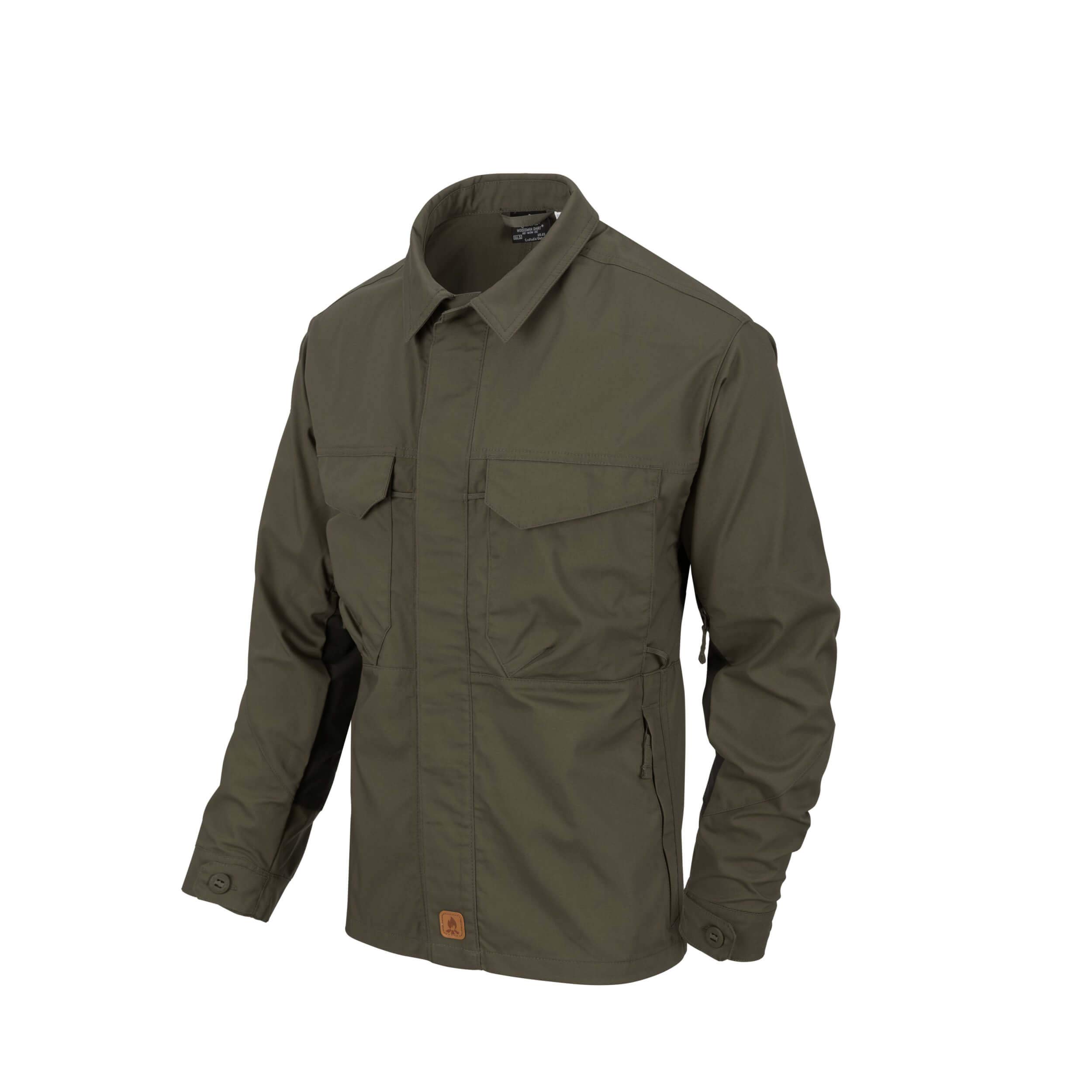 Helikon-Tex Helikon Woodsman Shirt Taiga Green / Black Size Xxx Large