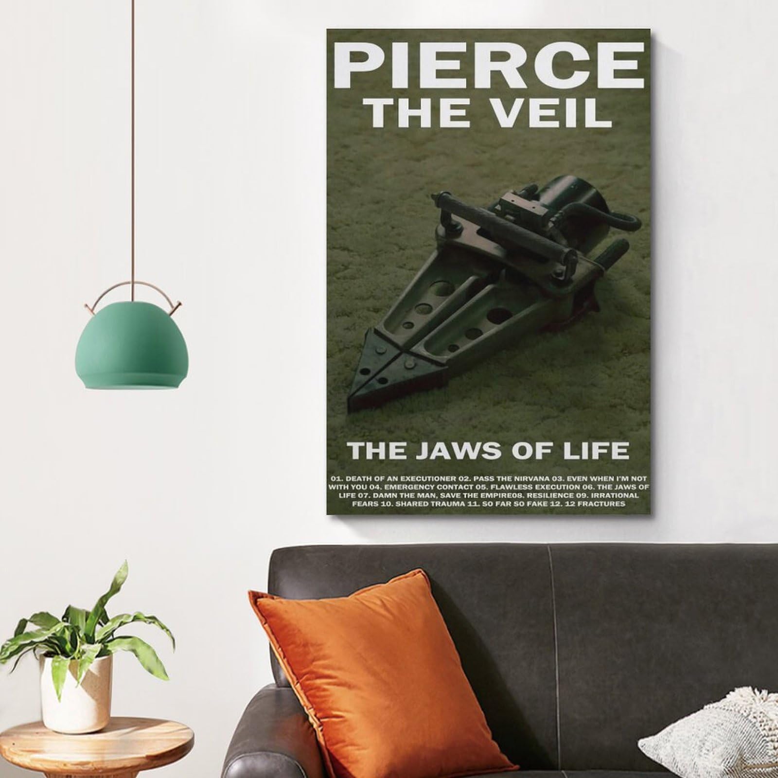 Pierce Posters The Veil The Jaws Of Life Album Poster Canvas Decorative Painting Modern Aesthetic Decorative Painting Bedroom Living Room Art Poster 16x24inch(40x60cm) Unframe-style-2 - Image 4