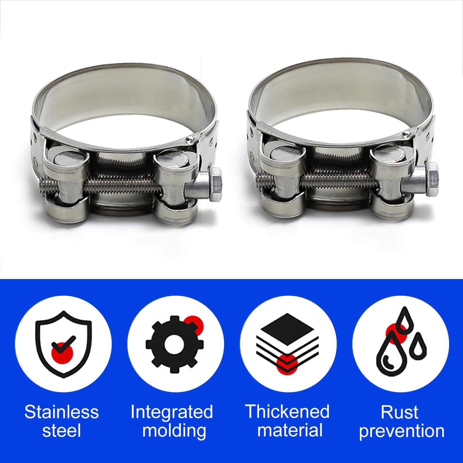 Fascetta Stringitubo Aisi 430 Da 60-215 - Idrhaus - Foto 10