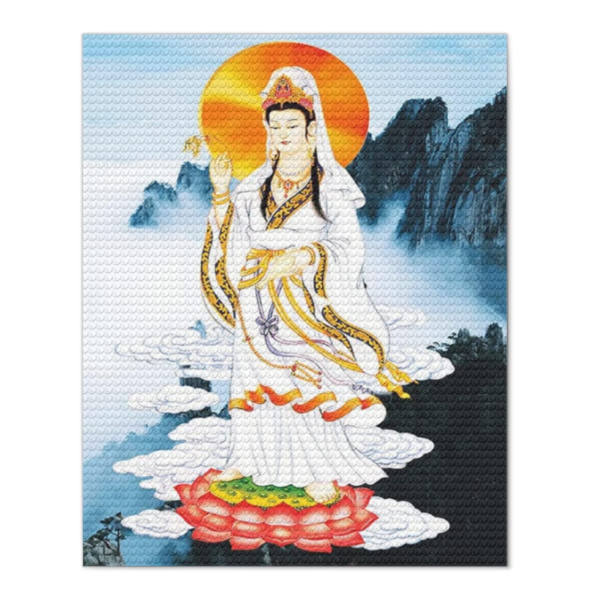 Amazon.co.jp: ダイヤモンドアート キット 観音菩薩 5D モザイクアート
