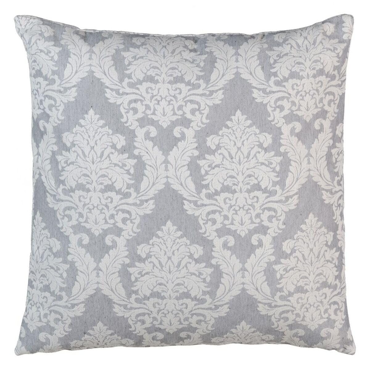 Coussin gris 60 x 60 cm pour soulager le dos sur le canapé
