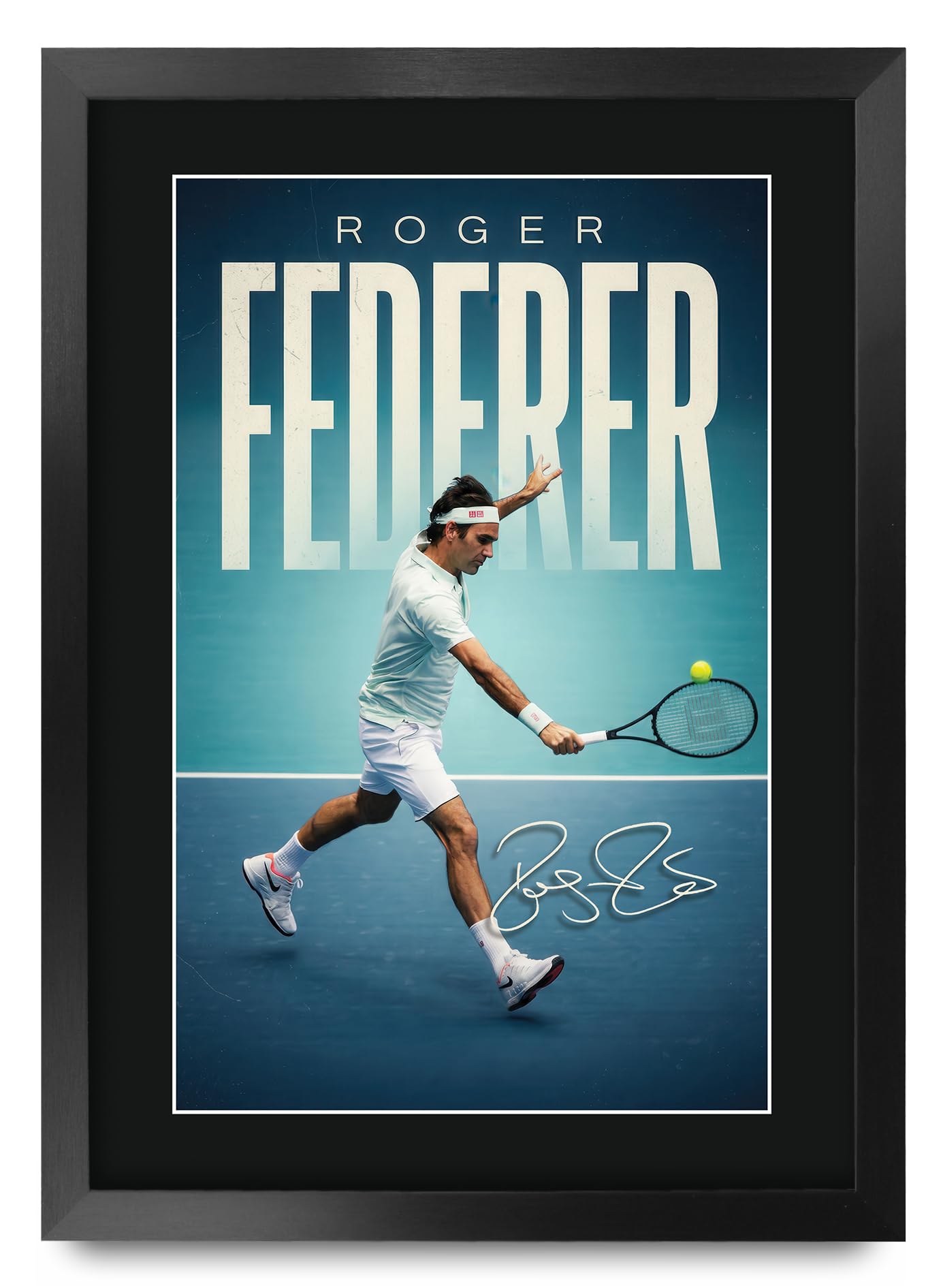 Amazon.com: HWC Trading Roger Federer Tennis Gifts Printed Signed