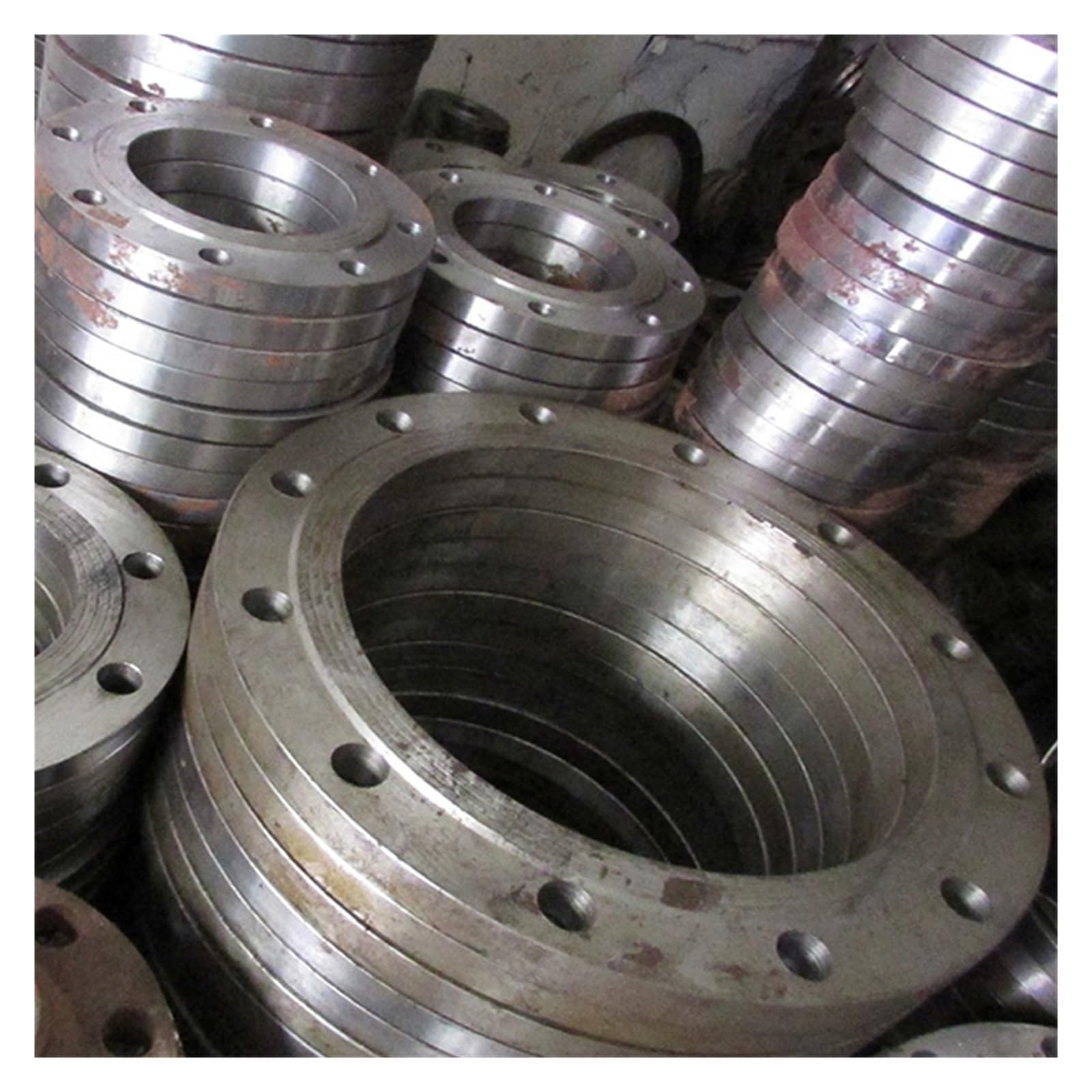 1 pz Flangia Saldata Piatta In Acciaio Inox PN16 Flangia Saldata Standard Nazionale DN50 80 100(DN25)