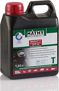 MATHY-T Additiv für Schalt und Achsgetriebe zum Schutz vor Verschleiß und Vorbeugung von Getriebeschäden 1 Liter