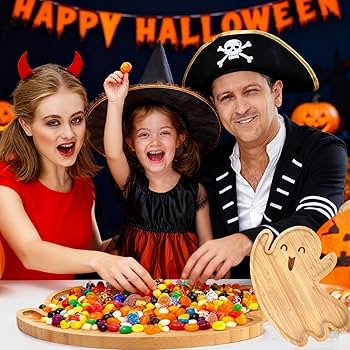 Amazon.com | Mezchi Cute Ghost Shape Halloween Charcuterie Board