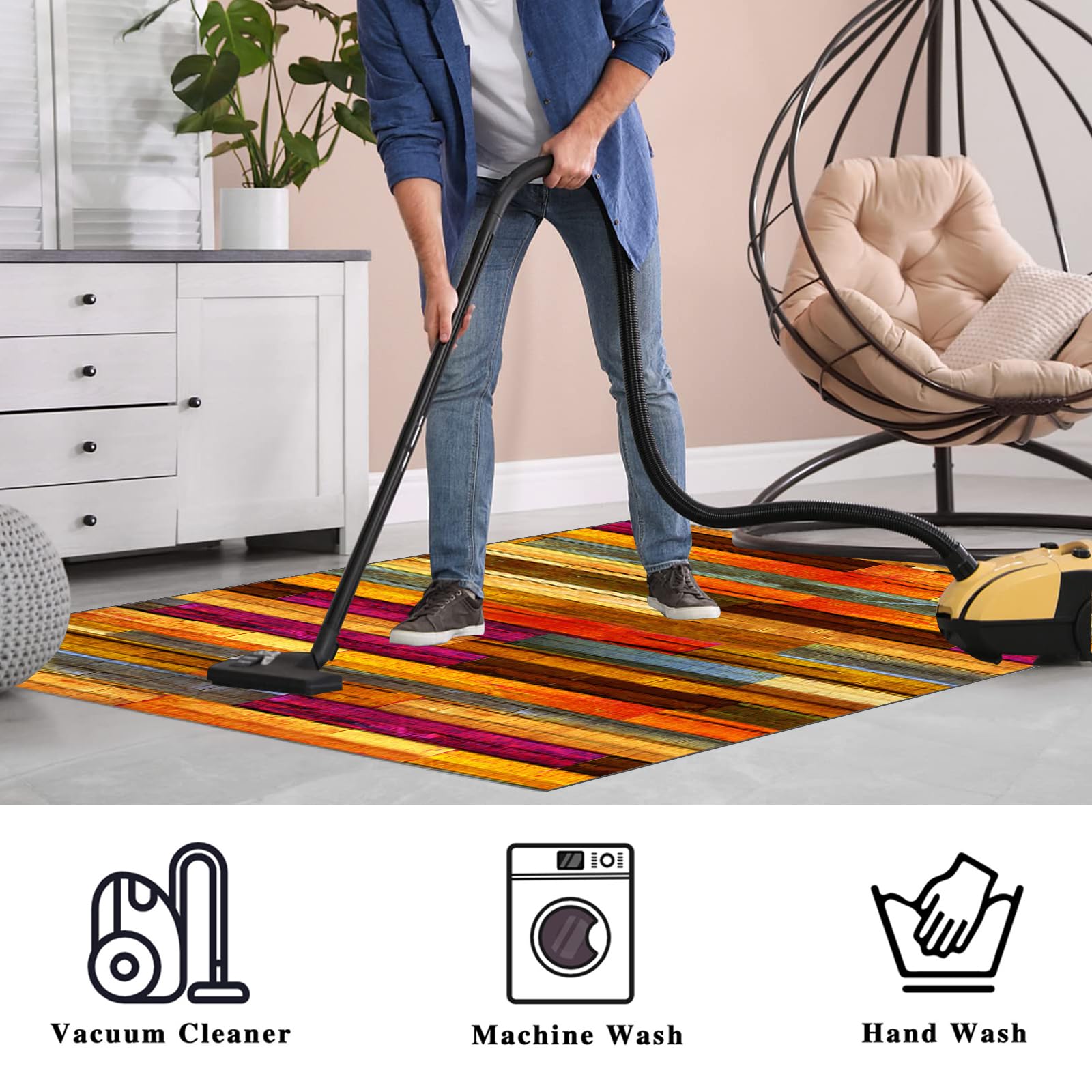 Stuhlmatte, Hartbodenschutz, Büro- und Gaming-Stuhlmatte, kratzfeste Schreibtischunterlage für Laminat, 80 x 120 cm, rutschfest